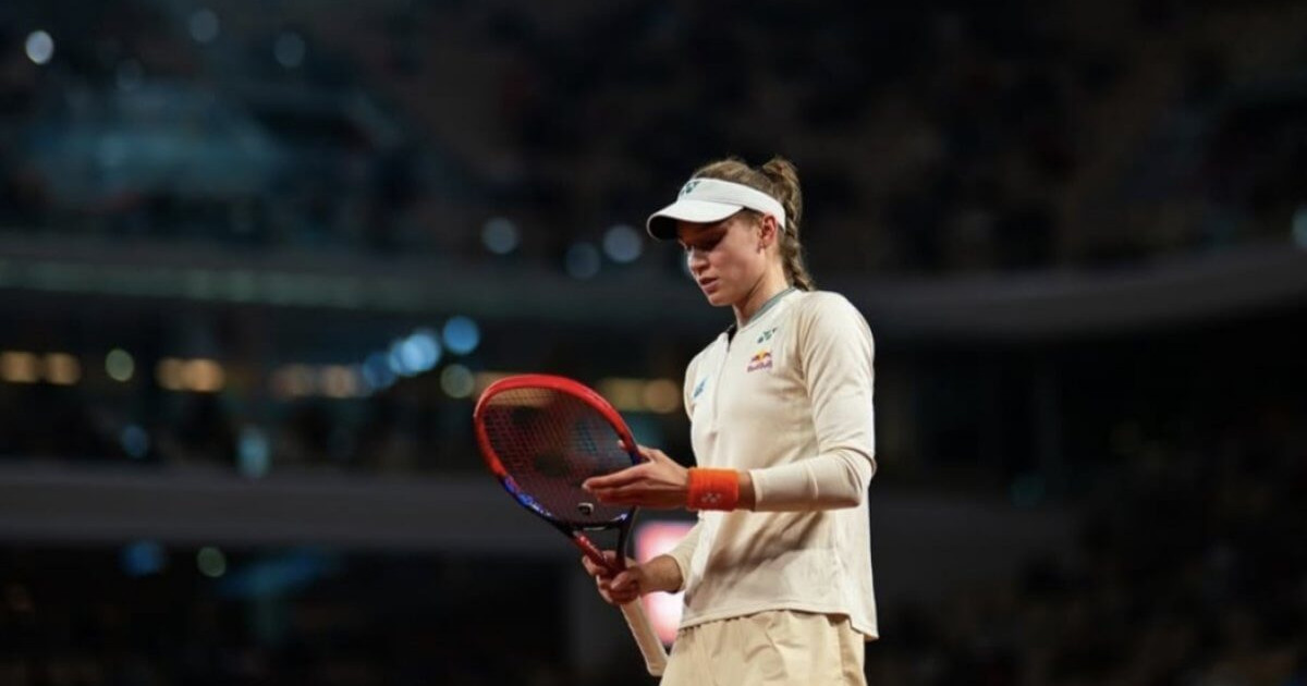 Рыбакина рейтингіде алдыңғы ондықтан шығып қалды