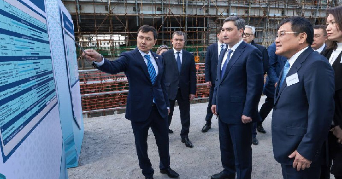 «Тұран» стансасы, LRT және депо: Олжас Бектенов инфрақұрылымдық жобаларды тексерді