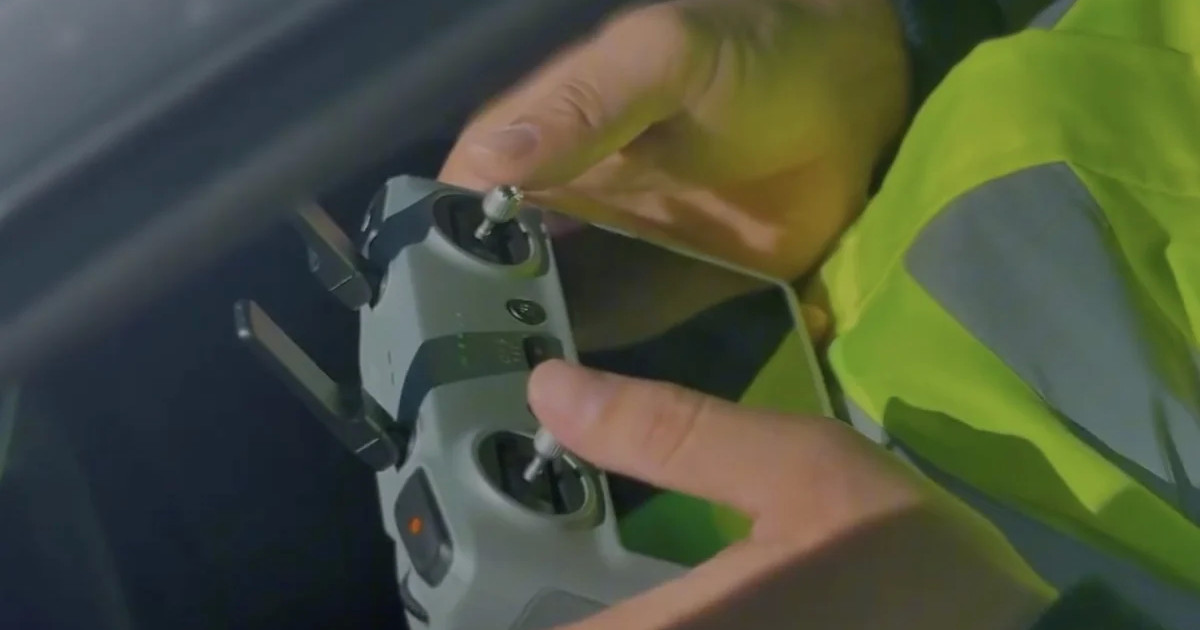 Жетісу полициялары жылдамдықты дронмен тексереді