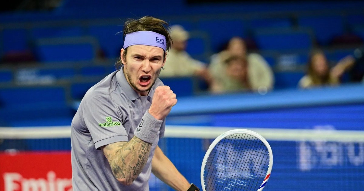 Александр Бублик Туриндегі теннис турнирінің финалына шықты