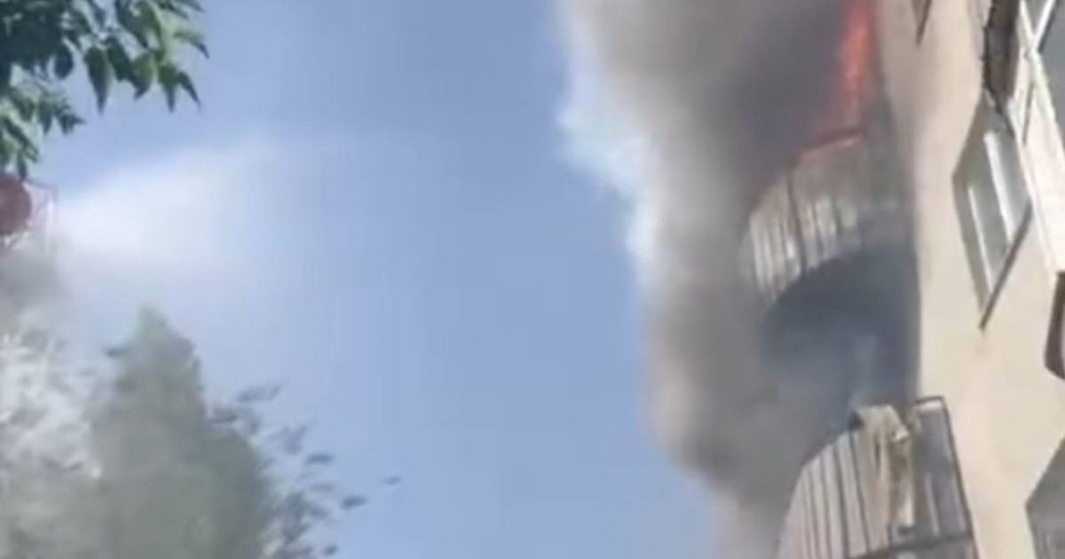 Алматыдағы көпқабатты үйде болған өрттен бір адам зардап шекті