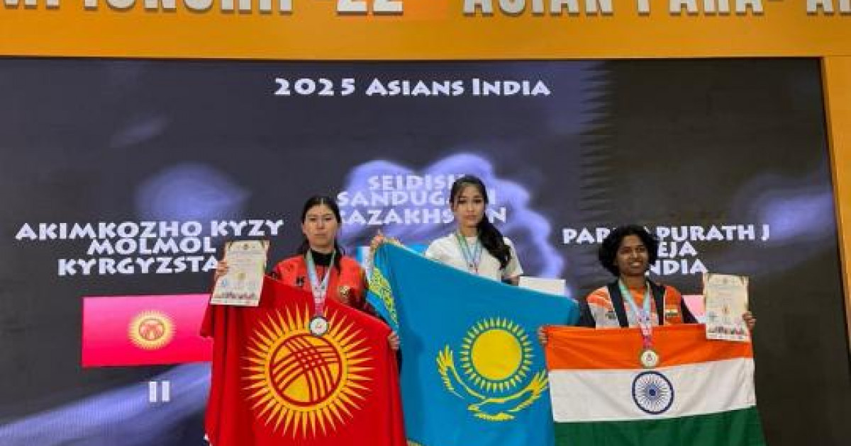 Әскери қызметші алтын жүлде жеңіп алды