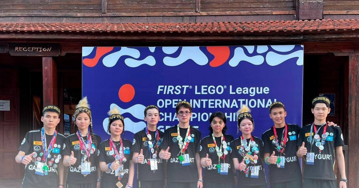 Ауыл мектебінің оқушылары Грекияда өткен халықаралық STEM байқауында жүлдегер атанды