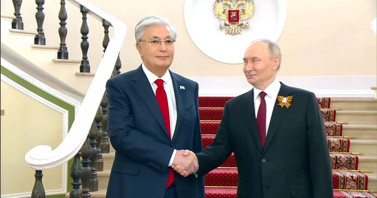 Қасым-Жомарт Тоқаевты Ресей президенті Кремльде қарсы алды