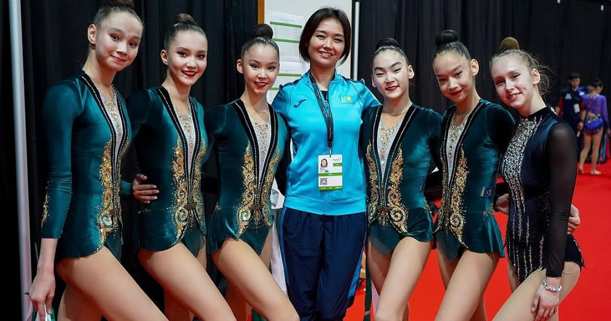 Қазақстан құрамасы көркем гимнастикадан Азия чемпионатының жеңімпазы атанды