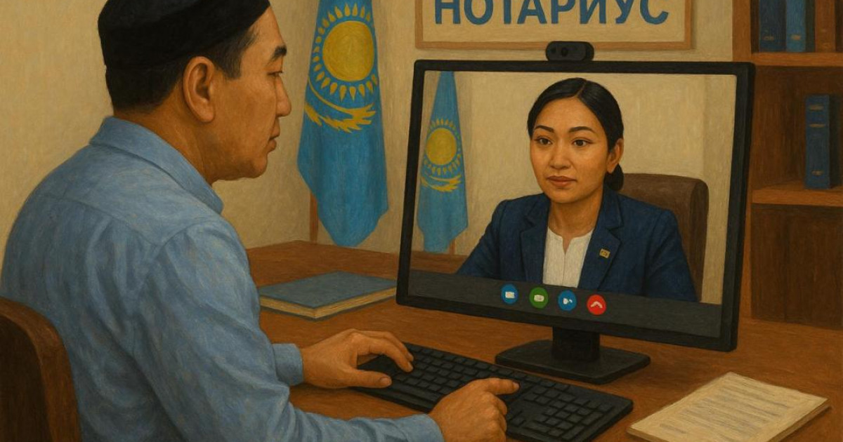 Қазақстанда нотариаттық қызметтерді толық онлайн түрде алуға мүмкіндік беретін жаңа сервис іске қосылды