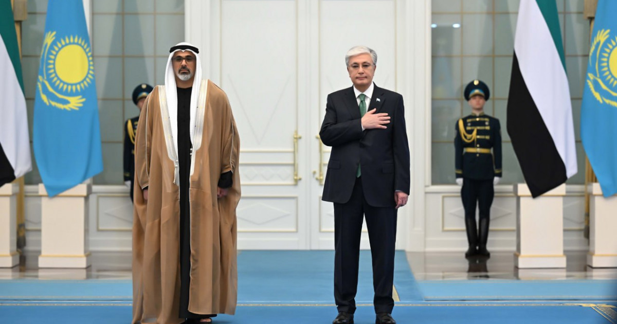 Қазақстанға ресми сапармен Абу Дабидің Тақ мұрагері шейх Халед бен Мұхаммед бен Заид Әл Нахаян келді