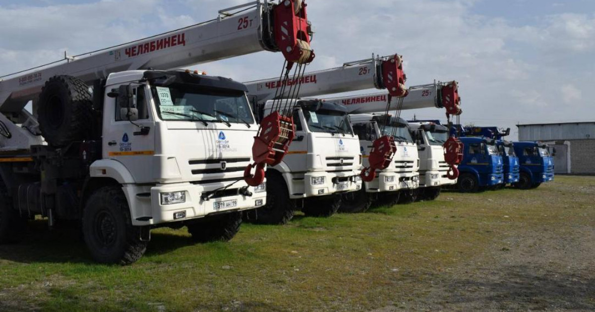 «Қазсушар» филиалдары 300-ден астам жаңа техника алды