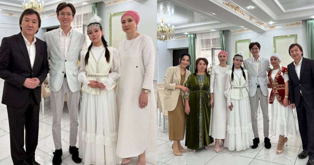 «Келін енесінің топырағынан болып тұр»: Нұрлан Еспановтың ұлы үйленді