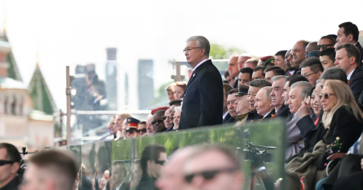 Мәскеуде Ұлы Жеңістің 80 жылдығына орай өткен әскери парад