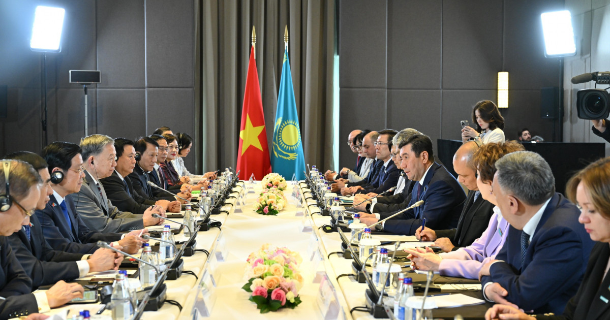 Мәжіліс Төрағасы Вьетнам Коммунистік партиясы Орталық комитетінің Бас хатшысымен кездесті