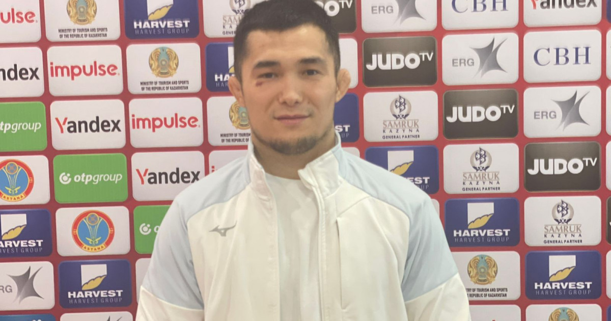 Орыс балуанына өз қателігімнен түсіп қалдым – Grand Slam турнирінің қола жүлдегері Мағжан Шамшадин