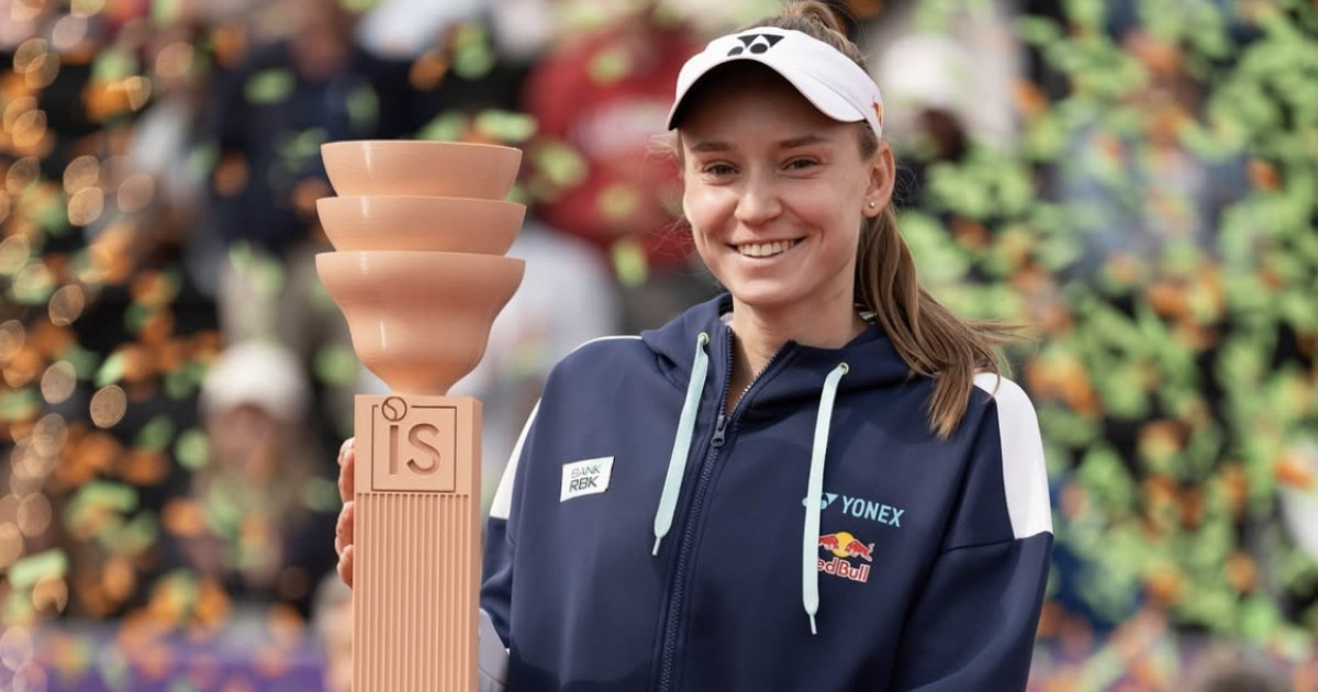 Елена Рыбакина биылғы алғашқы титулына қол жеткізді