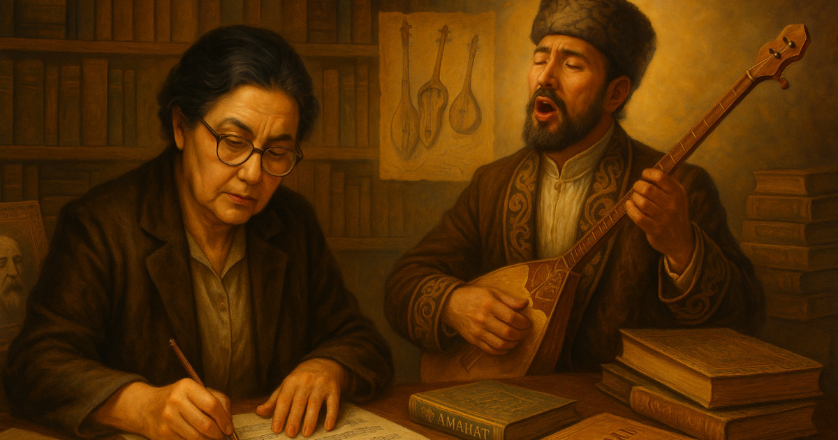 Шәкәрім Құдайбердіұлының әнін алғаш жариялаған ғалым