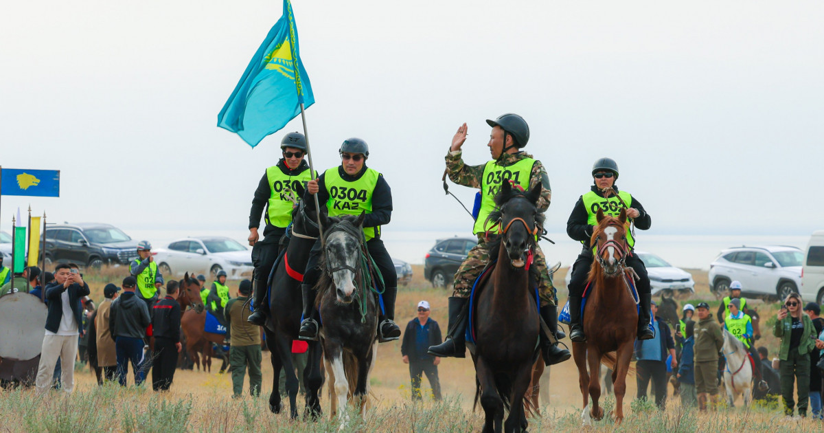 Тарих, спорт және халықтар достығының символына айналған «Ұлы дала жорығы» халықаралық марафоны өтіп жатыр