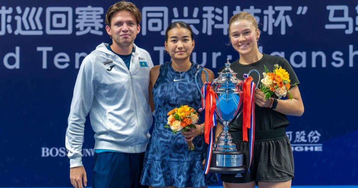 Теннисші Сандуғаш Кенжебаева Қытайдағы турнирде жеңіске жетті