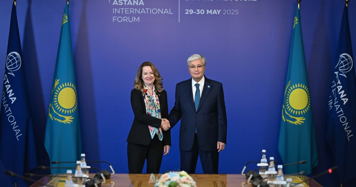 Тоқаев Миграция жөніндегі халықаралық ұйымның бас директоры Эми Поуппен кездесті