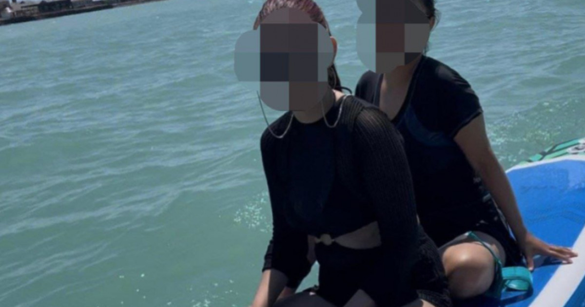 Алакөлде екі қыз суға батып кете жаздады