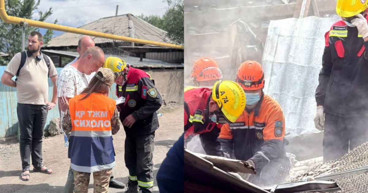 Алматыда тұрғын үйдегі жарылыс салдарынан ер адам қаза тапты