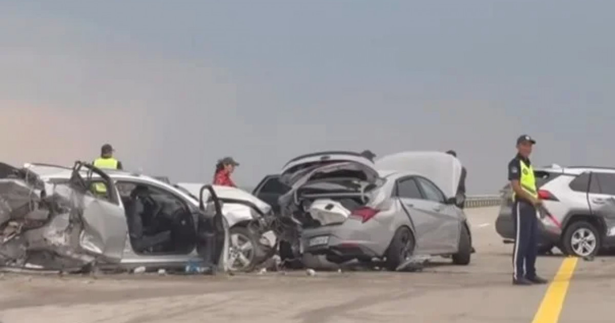 Астана-Павлодар автожолында жол апатынан 5 адам зардап шекті