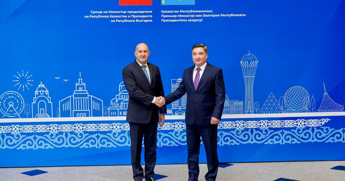Азық-түлік, химия және ІТ: Қазақстан мен Болгария өзара инвестицияны ұлғайтады