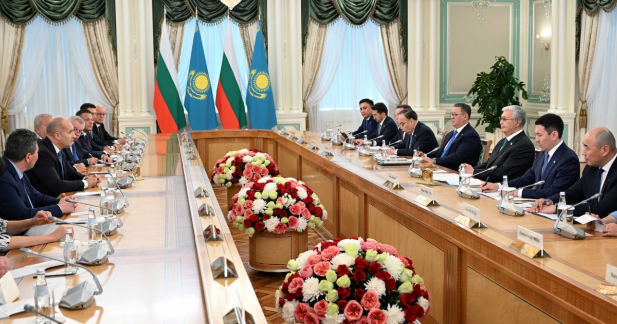 Болгария Қазақстанды Орталық Азиядағы басты стратегиялық серіктесі санайды - Румен Радев