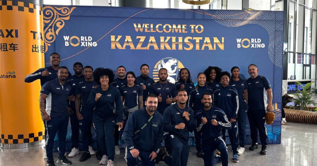 Бразилия боксшылары Астана төрінде