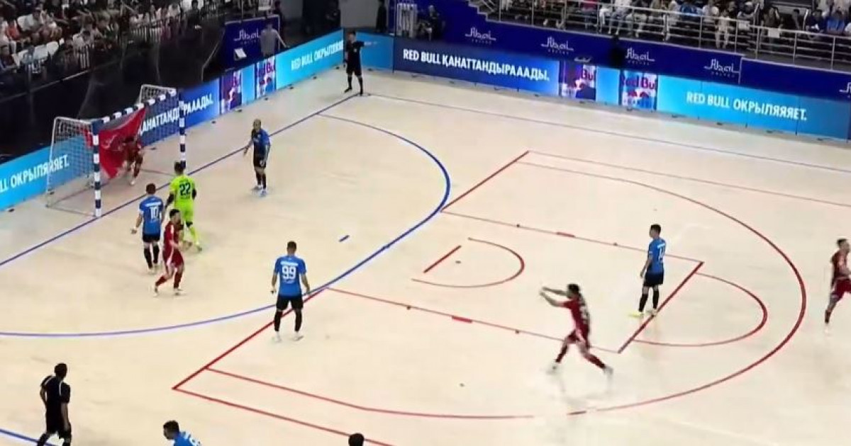 Футзал: алматылық «Қайрат» екінші кездесуде жеңіске жетті