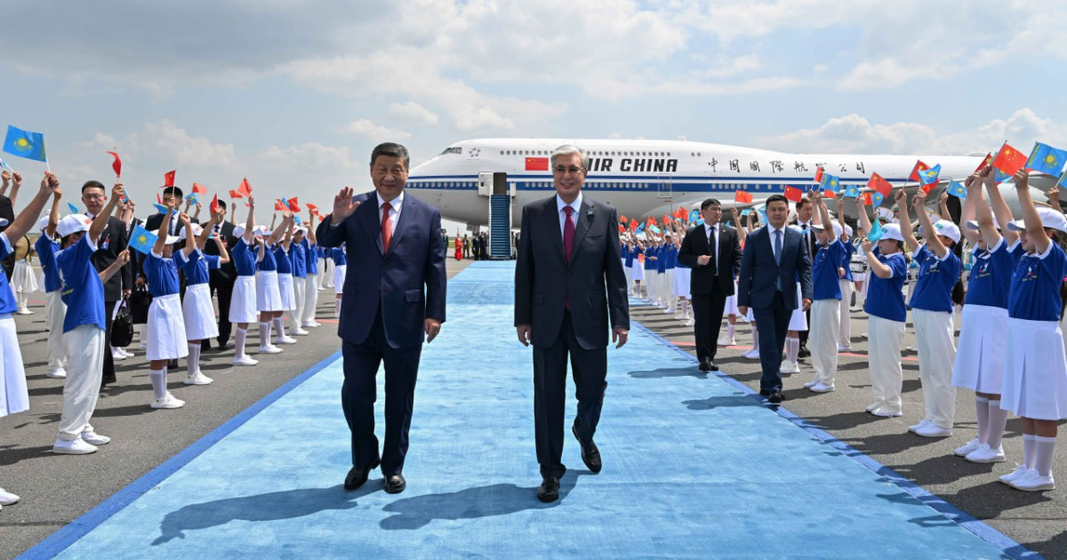 ҚХР төрағасы Си Цзиньпин Астанаға келді