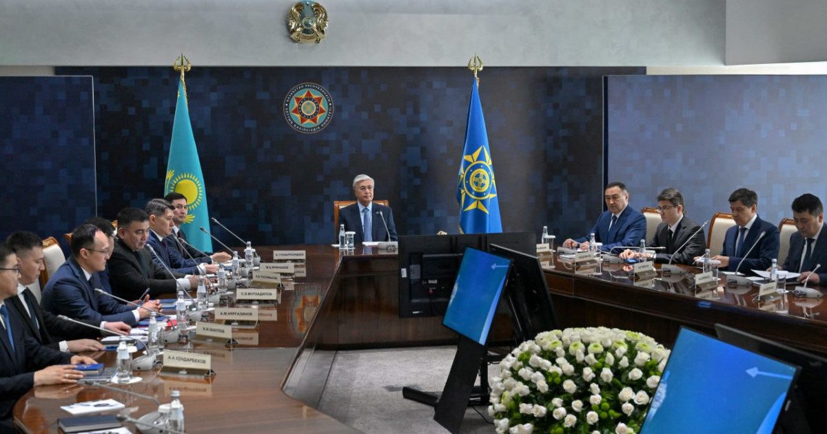 Президент Ұлттық қауіпсіздік комитетінің басшылық құрамына нақты тапсырма берді