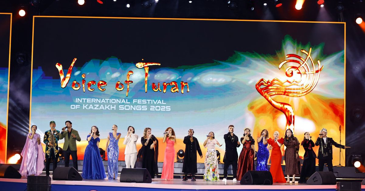 Voice of Turan – 2025: VI Халықаралық қазақ әндері фестивалі өз мәресіне жетті