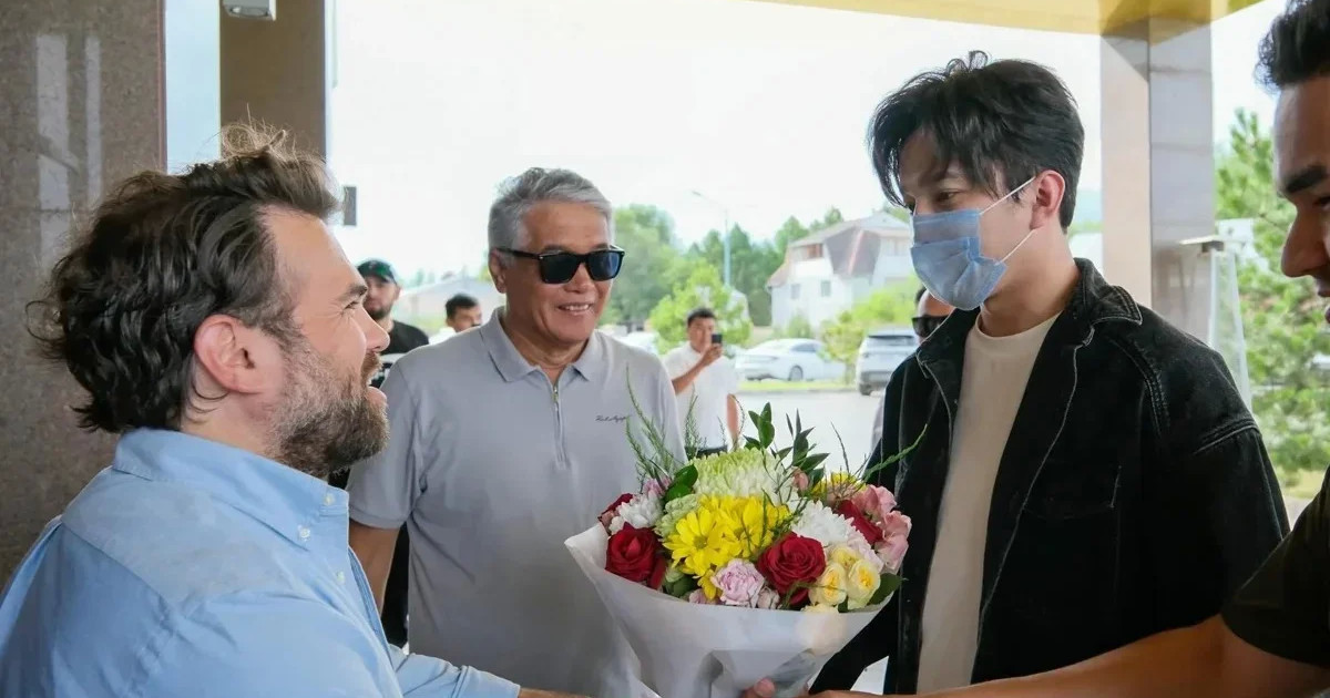 Димаш Құдайберген Қырғызстанға барды