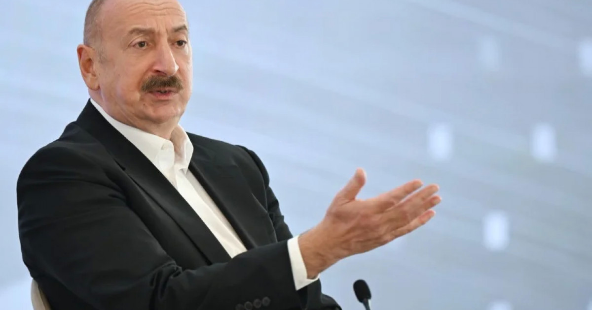 Ильхам Әлиев Ресейдің AZAL ұшағына қатысты ұстанымын сынға алды