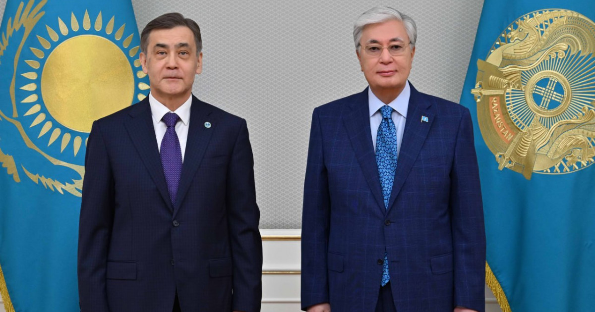 Қасым-Жомарт Тоқаев Шанхай ынтымақтастық ұйымының бас хатшысы Нұрлан Ермекбаевты қабылдады