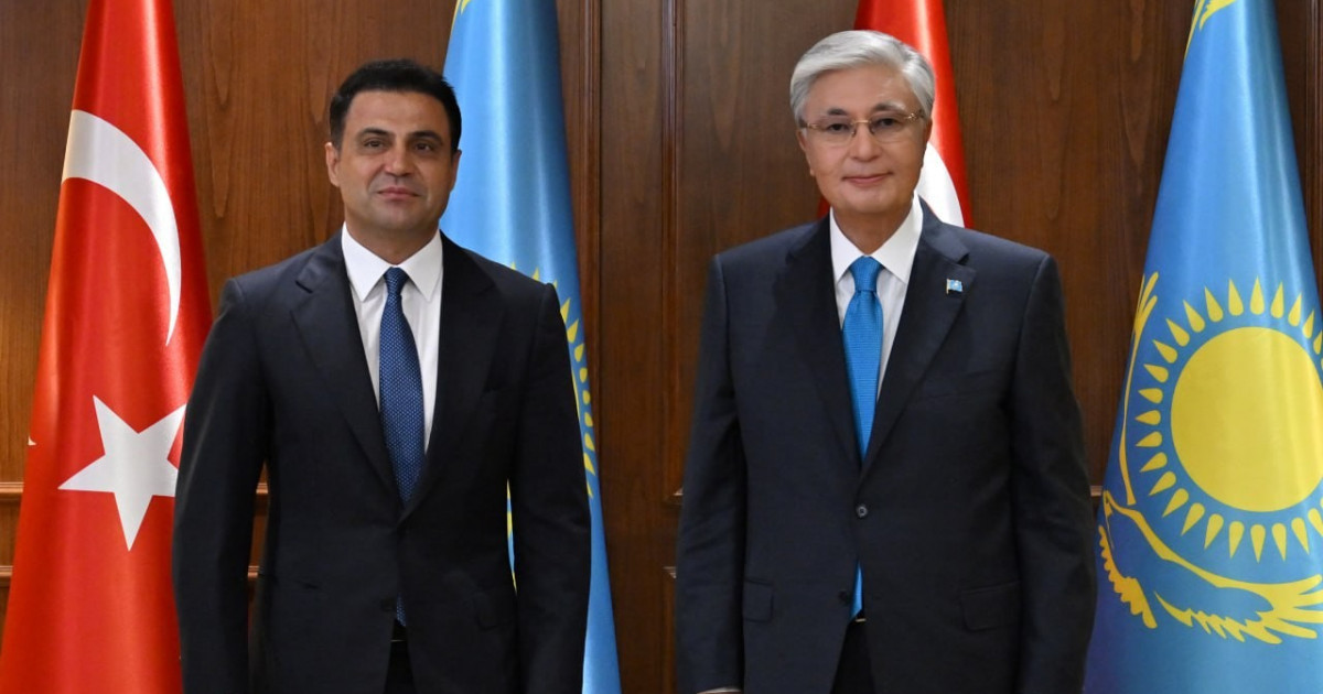 Қасым-Жомарт Тоқаев Tiryaki Holding компаниясының атқарушы директоры Сүлеймен Тирьякиоғлыны қабылдады