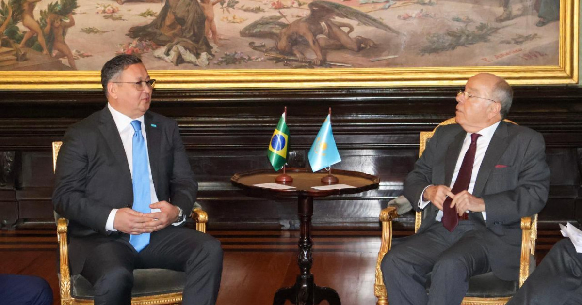 Қазақстан мен Бразилия СІМ басшылары Рио-де-Жанейрода кездесу өткізді