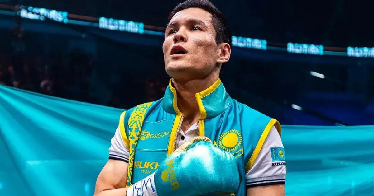 Кәсіпқой боксшы Данияр Елеусінов он үшінші жеңісіне қол жеткізді