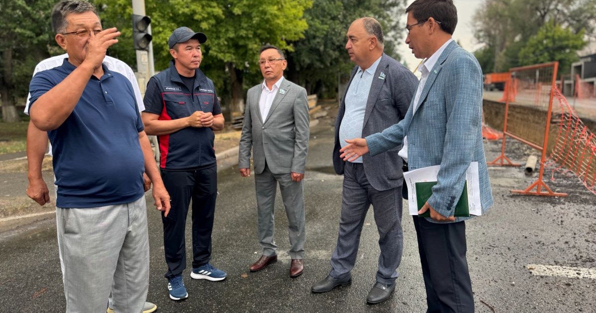 «Құбырлар ауыстырылып жатыр»: «AMANAT» партиясы жылу жүйесінің жаңартылуын бақылауда