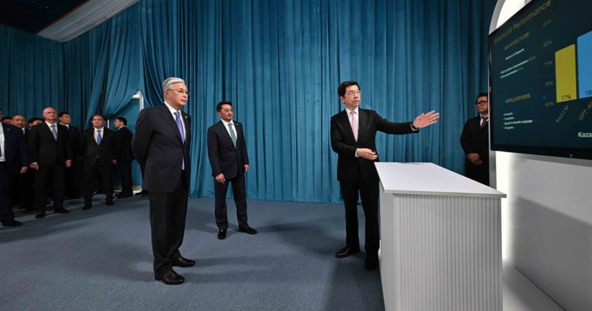 Мемлекет басшысы отандық ЖИ жобаларымен танысты