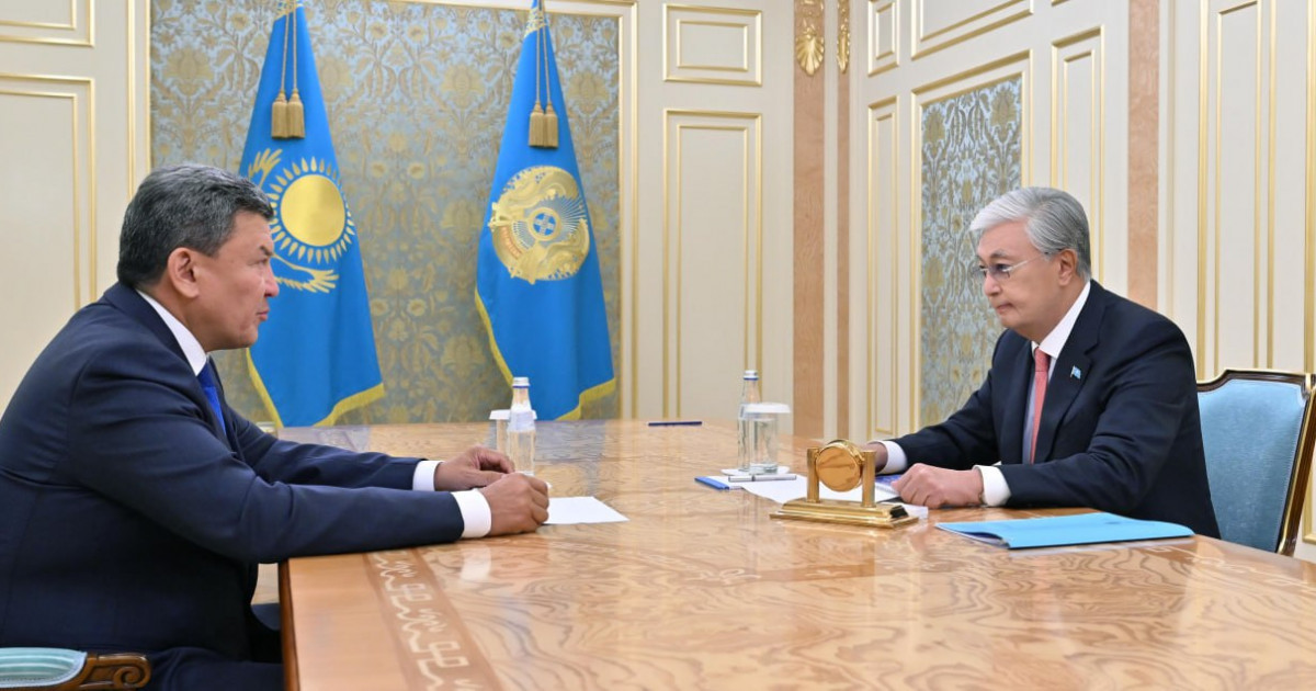 Президент Солтүстік Қазақстан облысының әкімін қабылдады