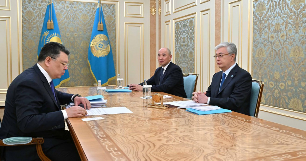 Тоқаев Премьер-Министрдің орынбасары Қанат Бозымбаевты қабылдады