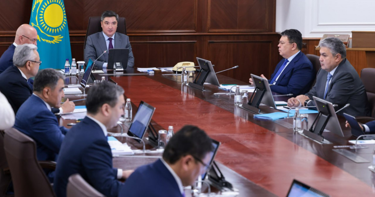 Үкімет отырысында Премьер-Министр бірқатар тапсырма берді