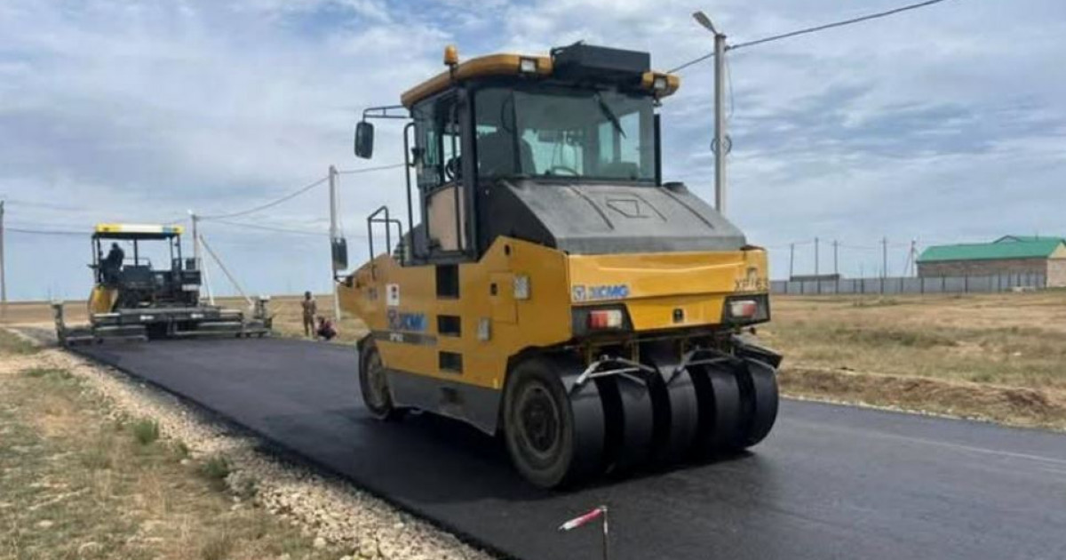 Жол құрылысы қарқынды