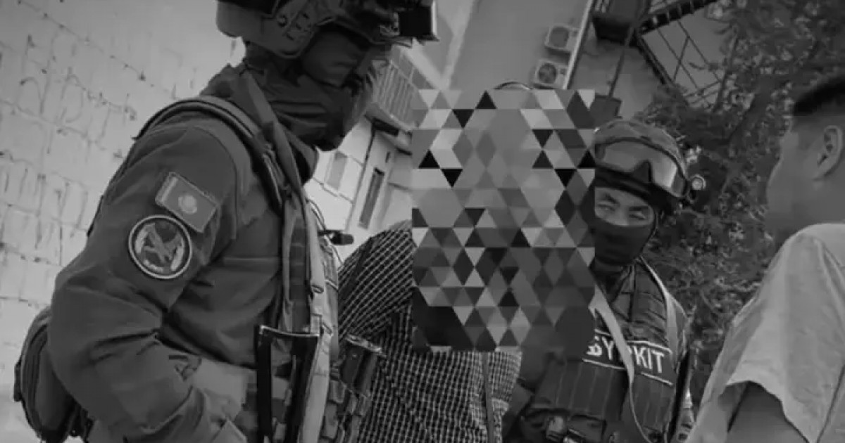 Ақтауда арнайы жасақ жергілікті тұрғынды ұстады