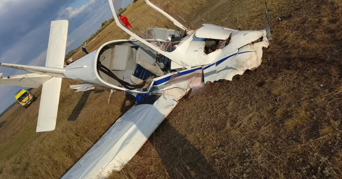 Астана маңында ұшақ апатқа ұшырады