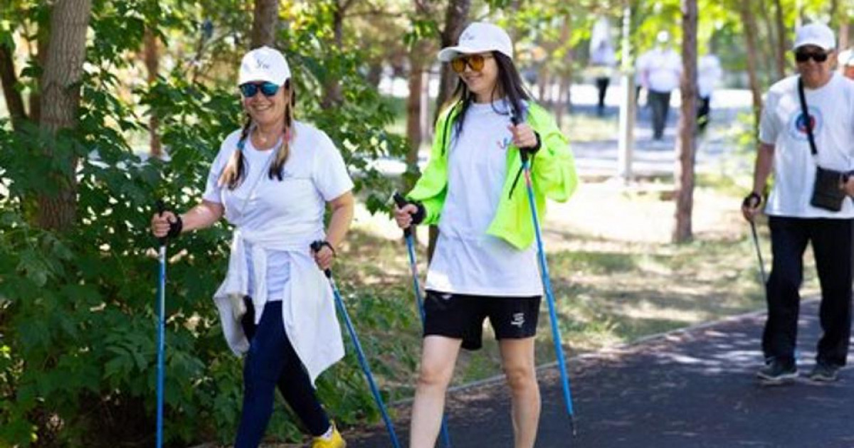 Астанада екі ай бойы скандинавиялық жүріске арналған тегін жаттығулар өтеді