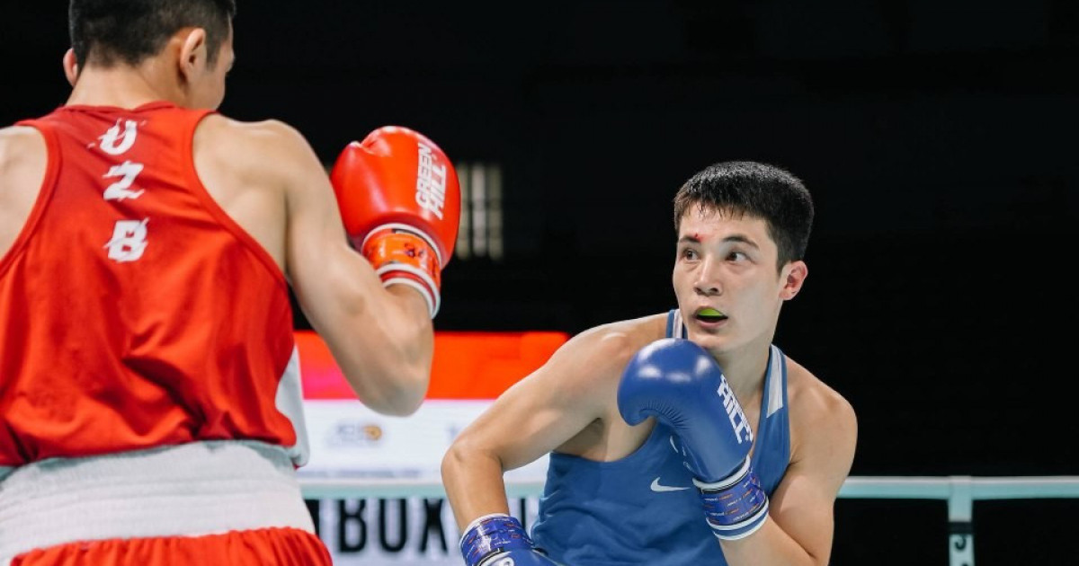 Боксшы Нұрислам Қалдыбаев Азия чемпионатында топ жарып, алтын медаль жеңіп алды