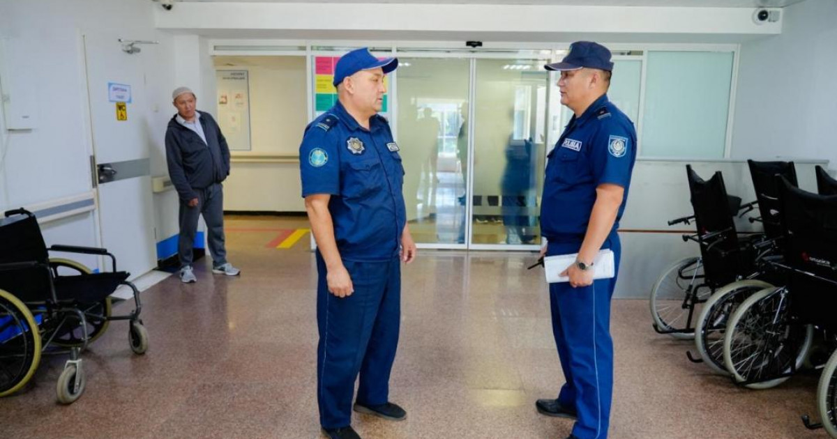 Дәрігерді қорғау: Астананың 6 ауруханасында тәулік бойы жұмыс істейтін полиция бекеті қойылды