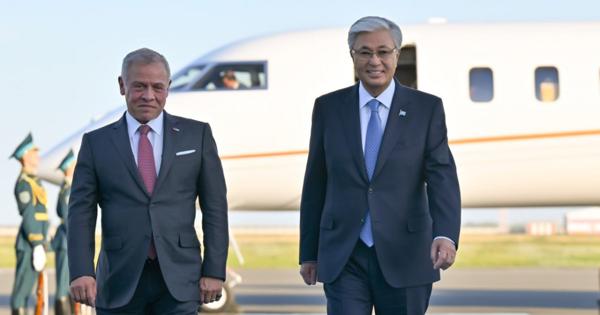 Иордания Королі II Абдалла бен әл-Хусейн Астанаға сапармен келді