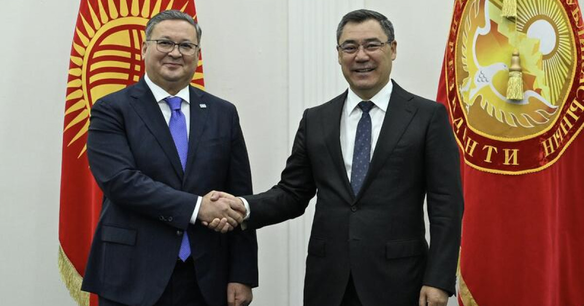 Мұрат Нұртілеу Қырғызстанға ресми сапармен барды